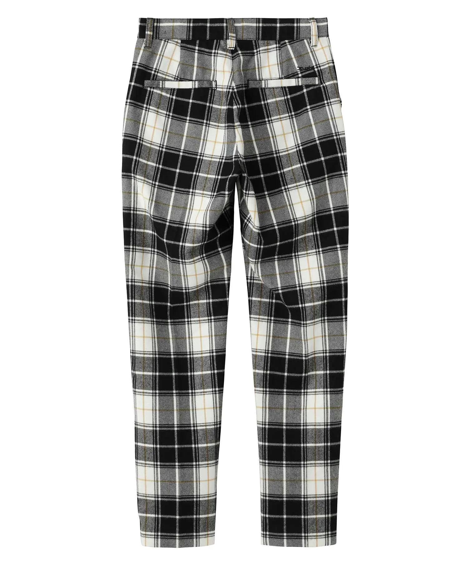 PLAID SLIM PANTS