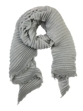 Plisse Sciarpa Scarf Ice Grey 