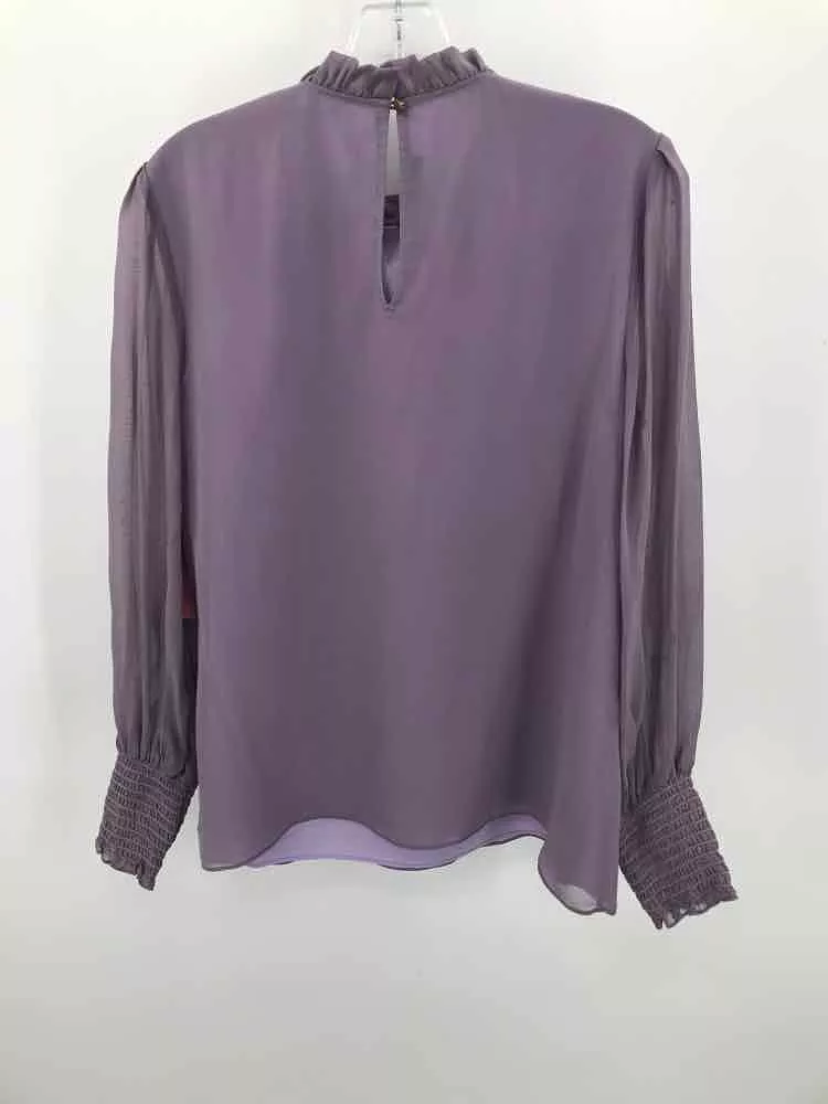 Pre-Owned Alice & Trixie Purple Size Medium Blouse