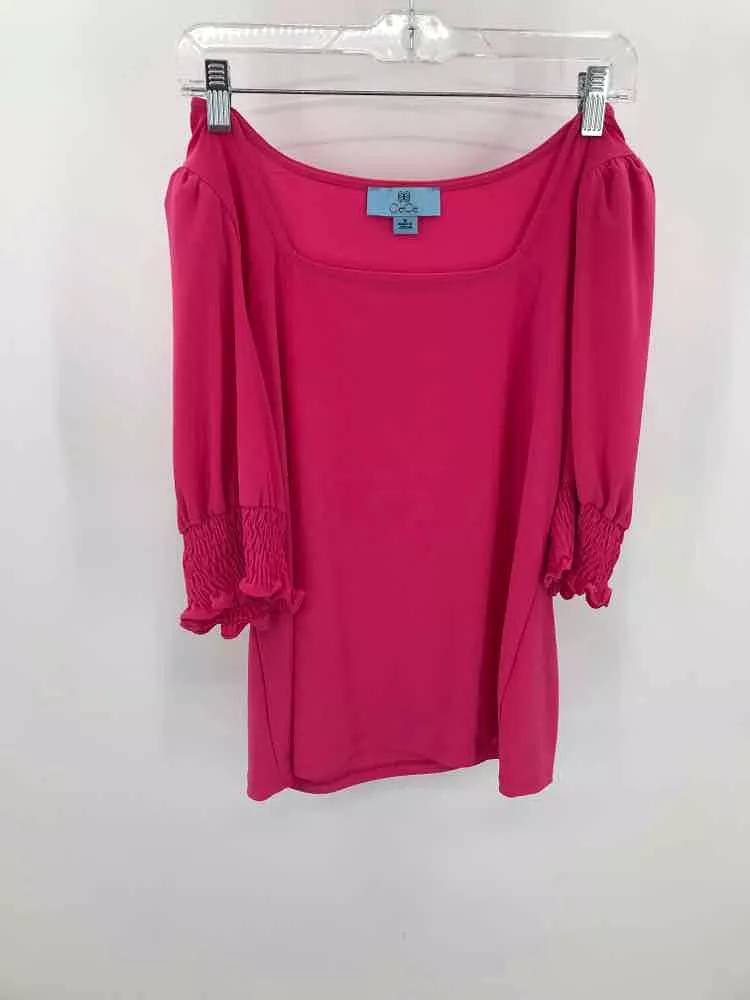 Pre-Owned CeCe Pink Size Medium Blouse