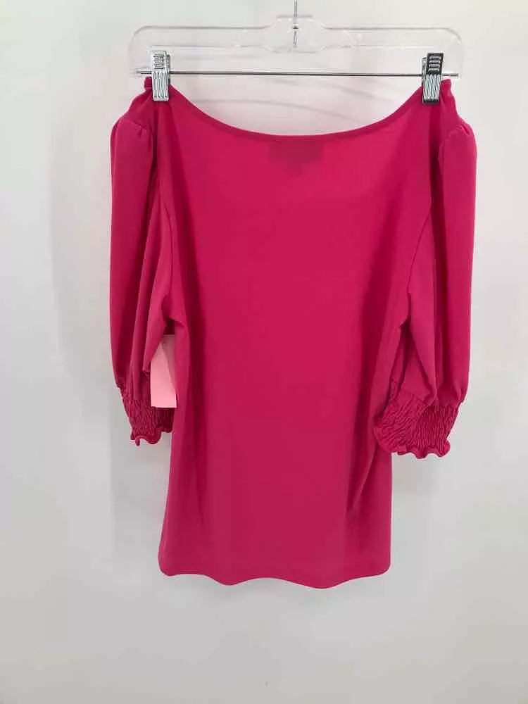 Pre-Owned CeCe Pink Size Medium Blouse