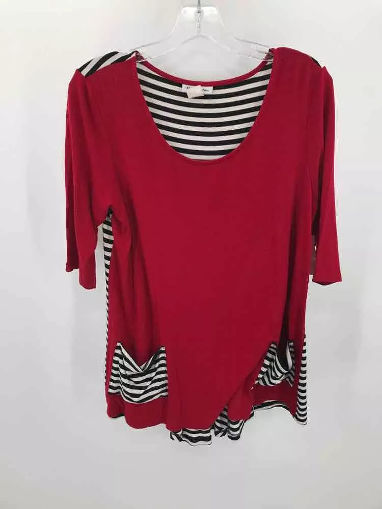 Pre-Owned Patchington Red Size Medium Blouse