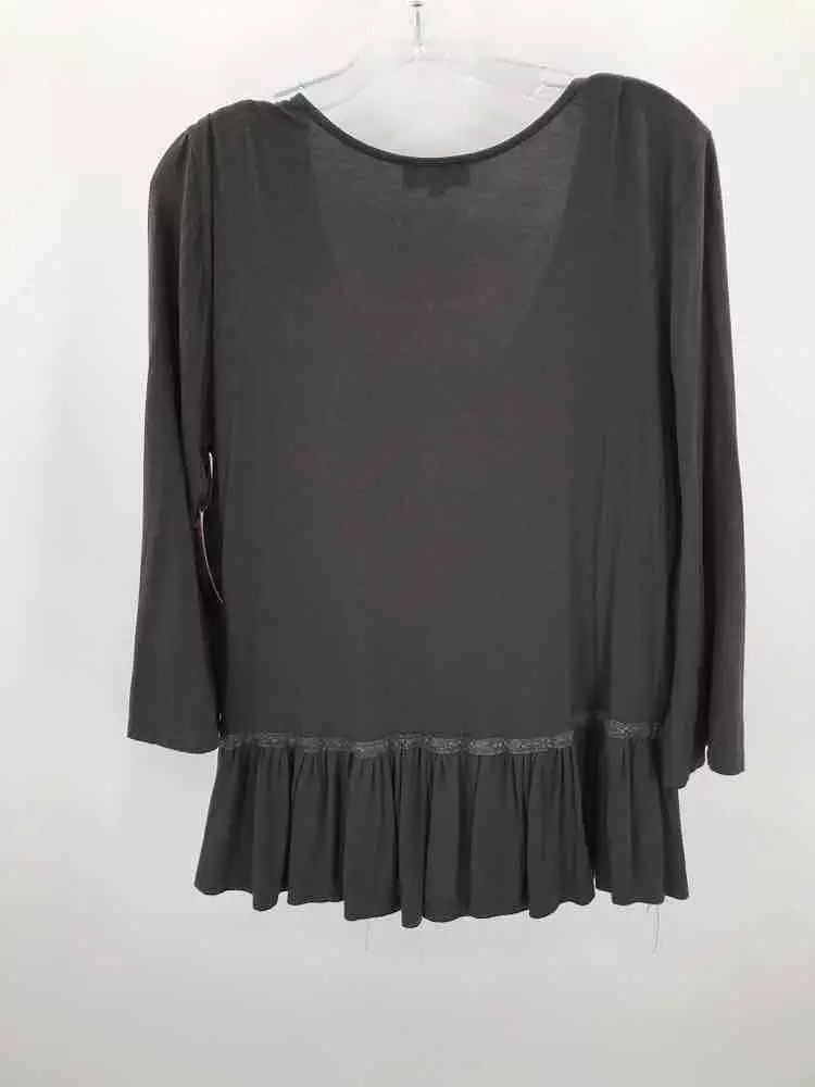 Pre-Owned POL Grey Size Medium Blouse