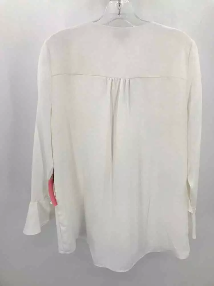 Pre-Owned Vince Camuto Ivory Size Medium Blouse