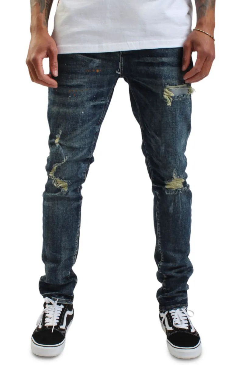 Qualified Denim Ripped Jean