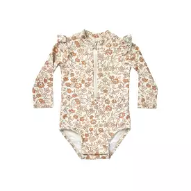 Quincy Mae Byron Rashgaurd One-Piece - Garden