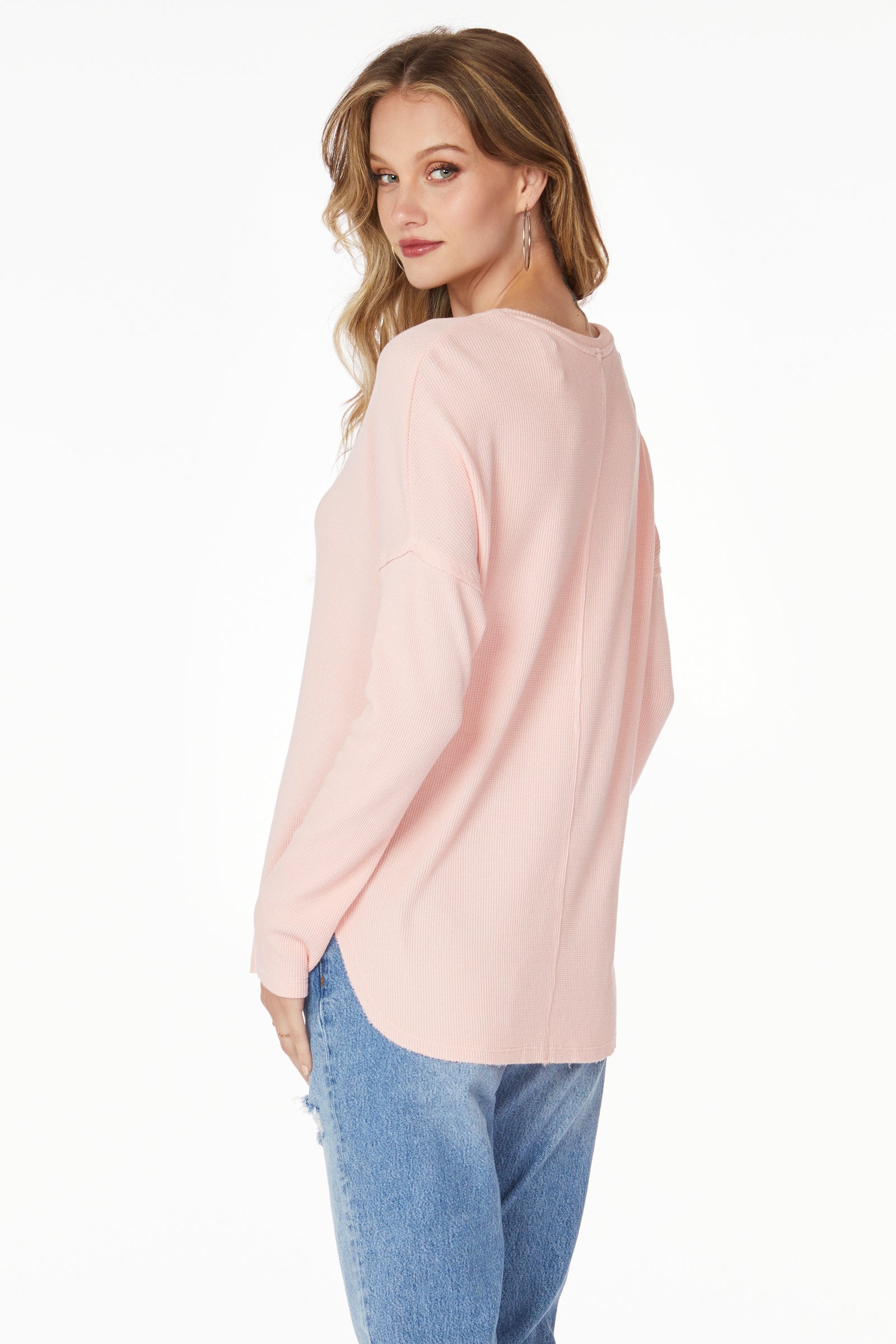 RAW EDGE V-NECK THERMAL