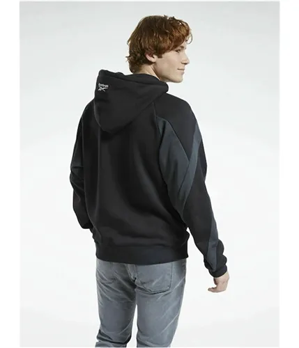 Reebok Mens Classics Vector Pocket Hoodie Sweatshirt