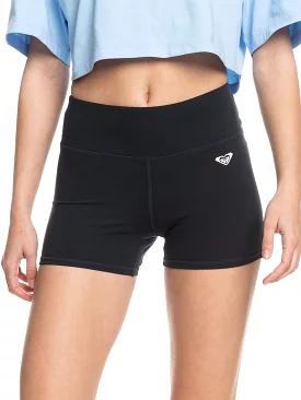 Roxy Ladies Heart Into It Mini Biker Shorts