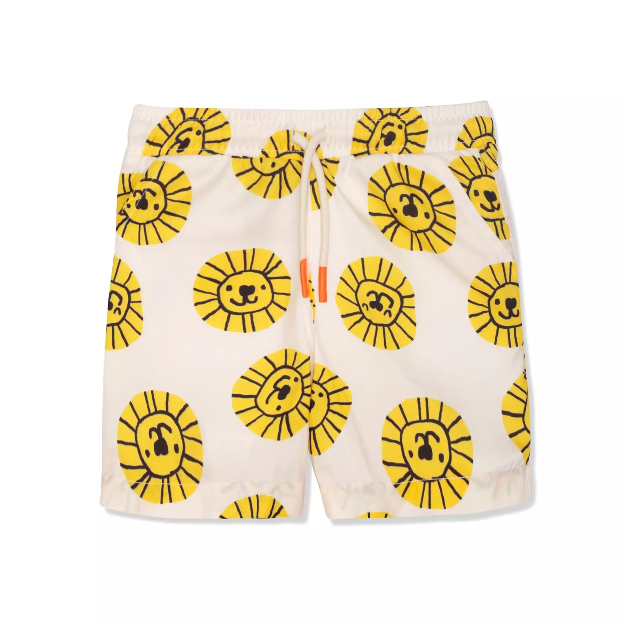 Seaqual Recycled Polyester Spotted Giraffe Kid Swim Trunks