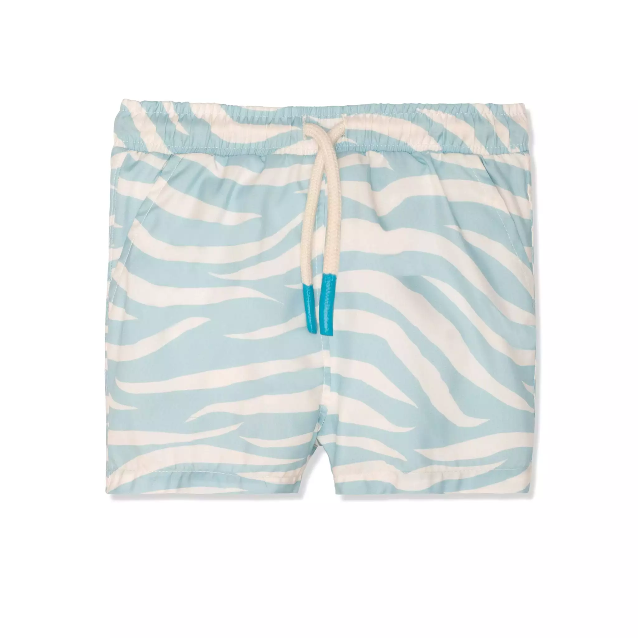 Seaqual Recycled Polyester Spotted Giraffe Kid Swim Trunks