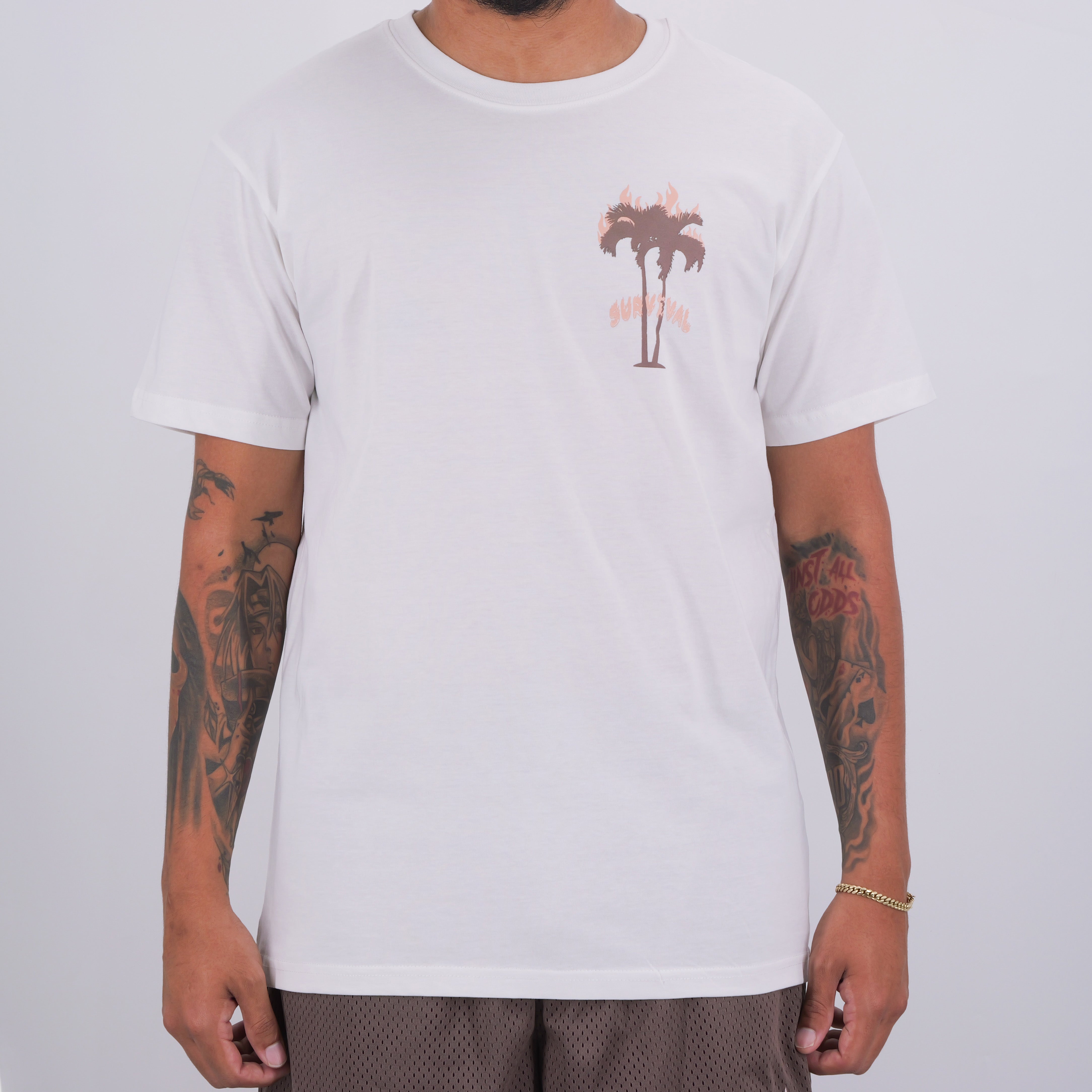 SHADY ISLAND PREM TEE NATURAL