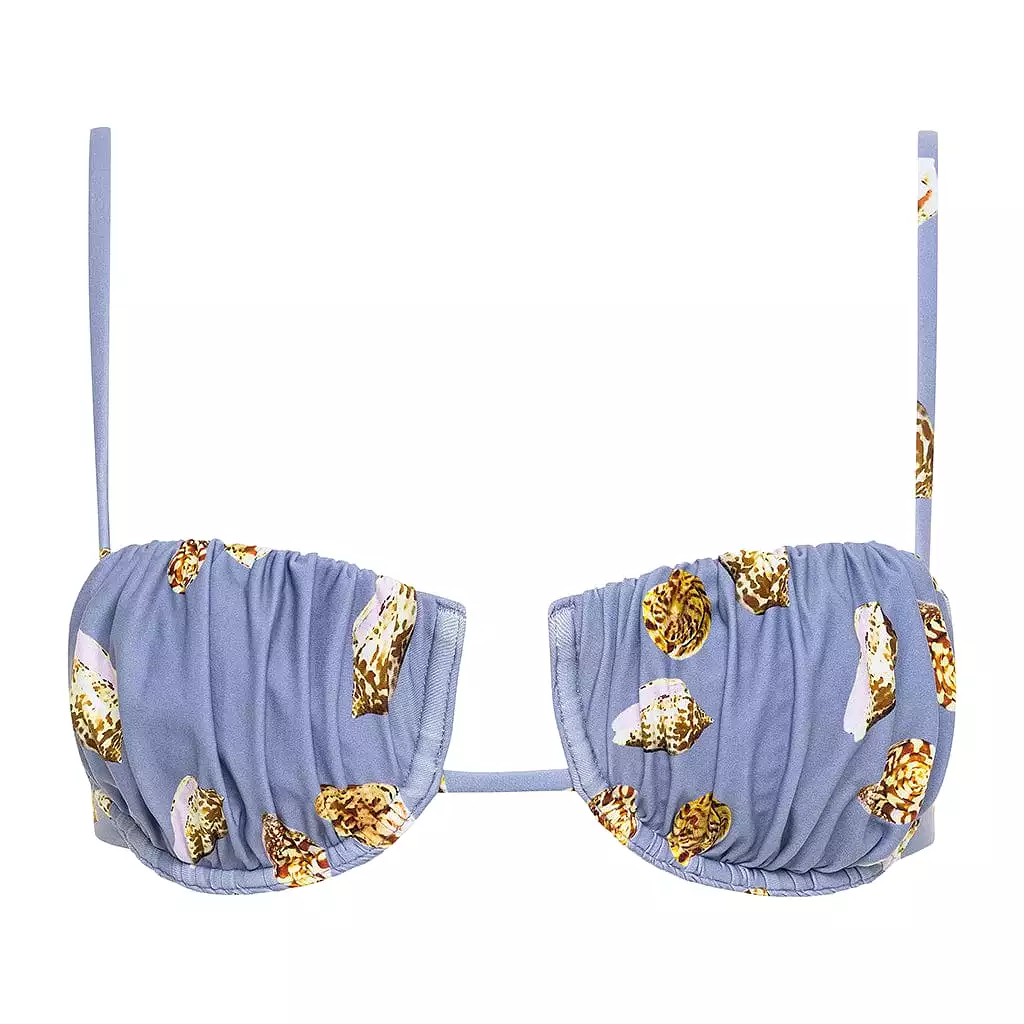 Shell Petal Bikini Top