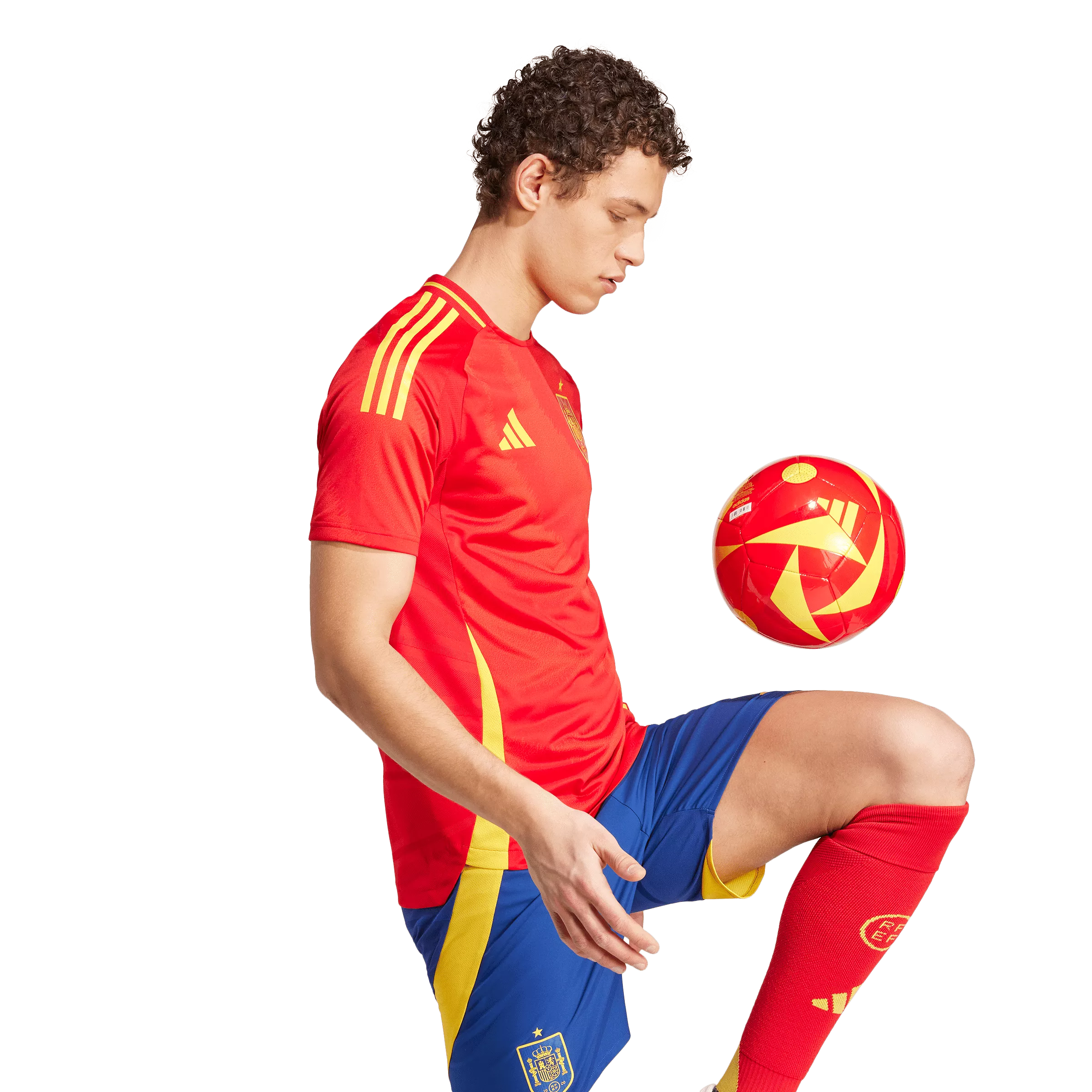 Spain National Adults Home Authentic Jersey 2024