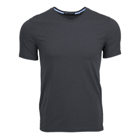 Spirit V Neck Tee (Dark Grey Heather)