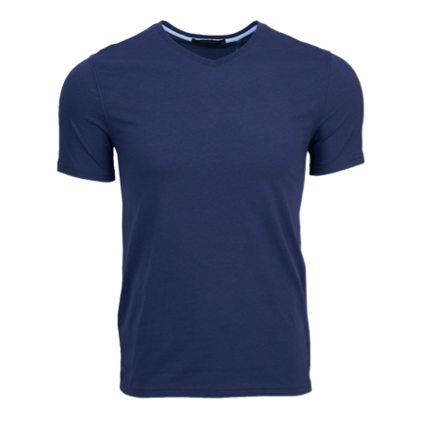 Spirit V Neck Tee (Maltese Blue)