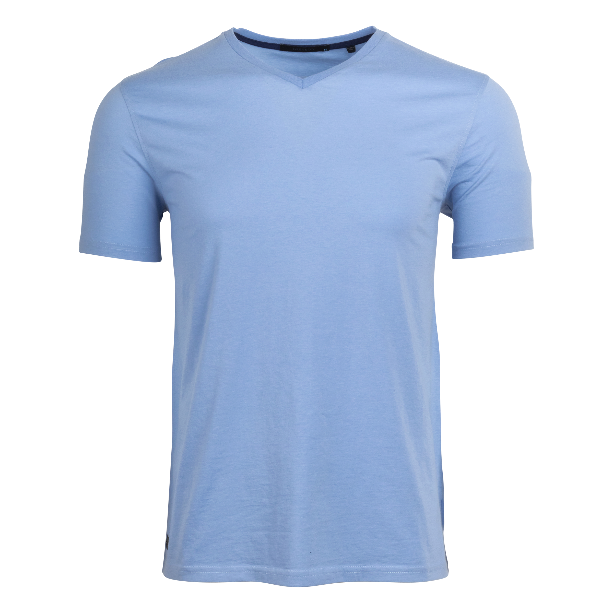 Spirit V Neck Tee (Wolf Blue)