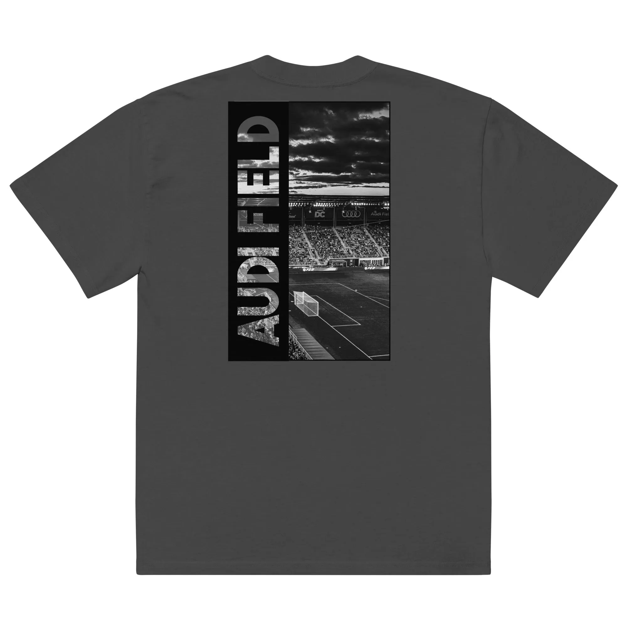 Sqdltd Audi Stadium Oversized faded Tee