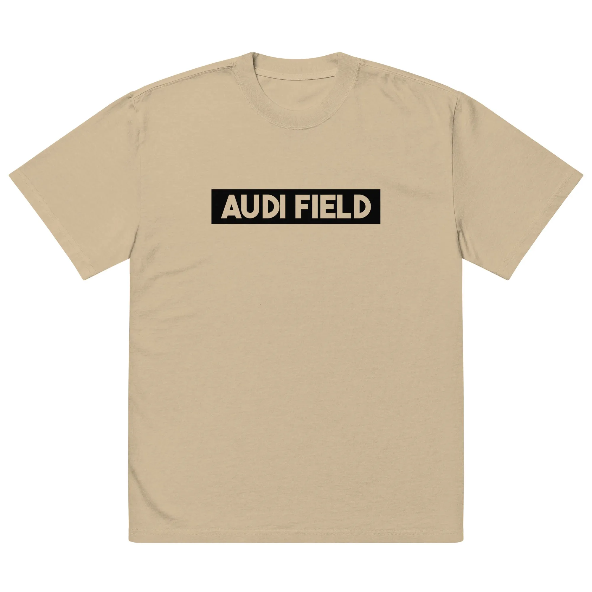 Sqdltd Audi Stadium Oversized faded Tee