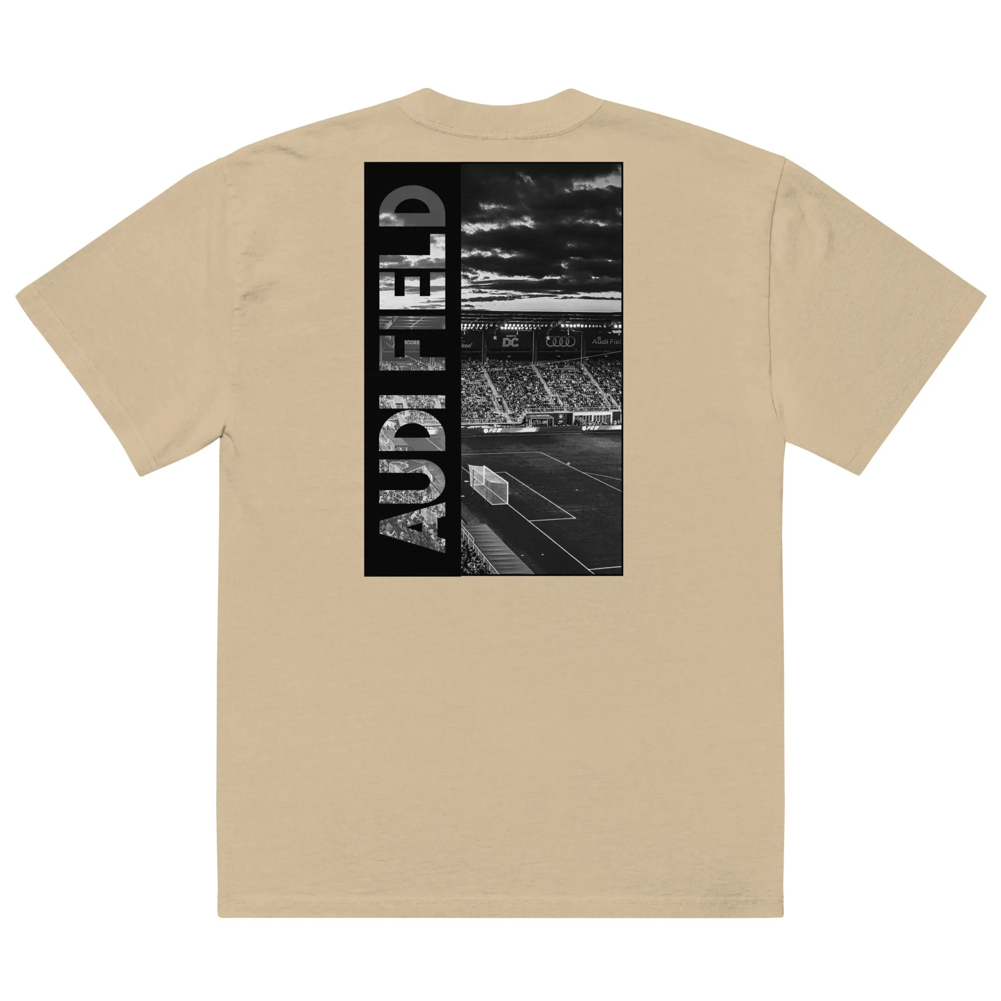 Sqdltd Audi Stadium Oversized faded Tee