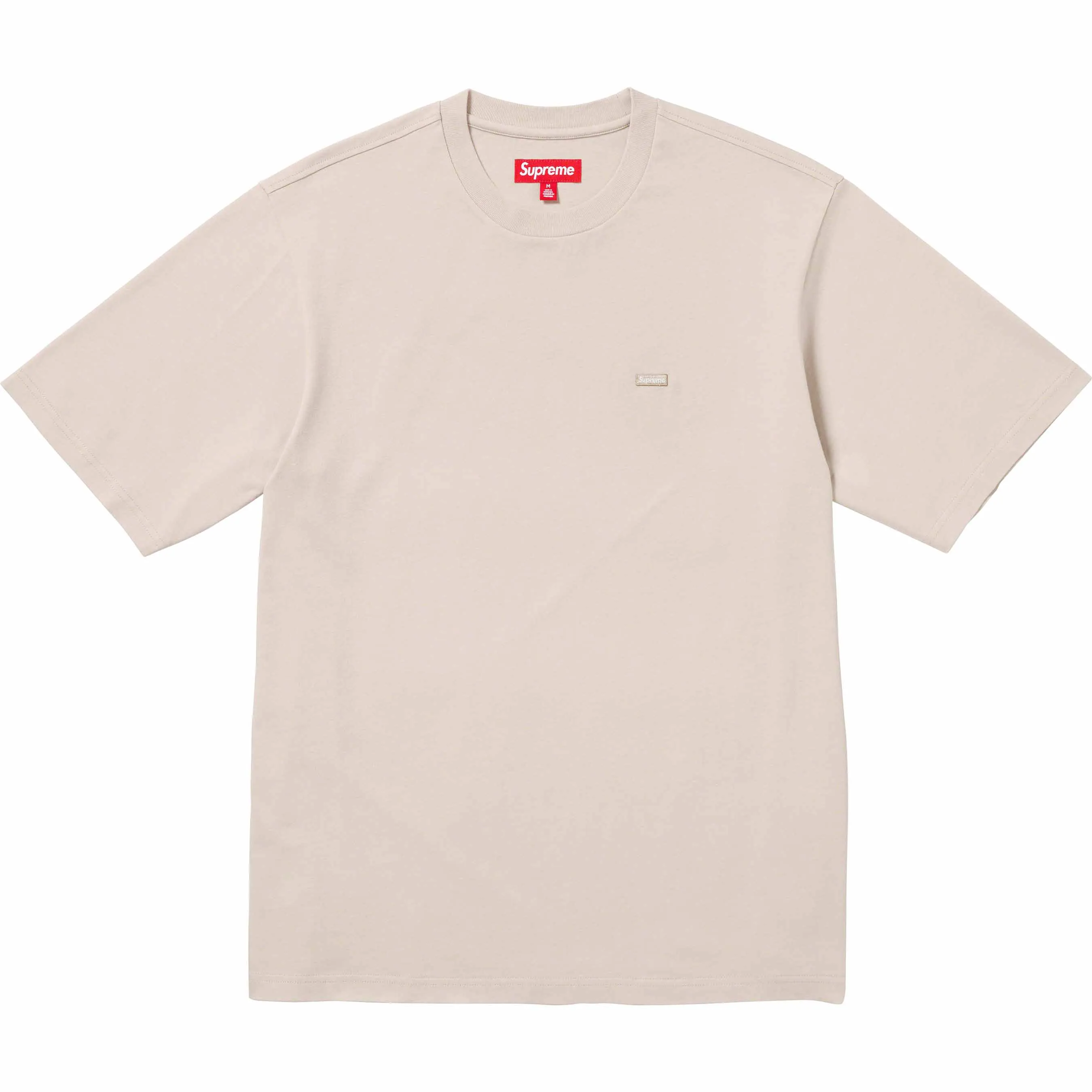 Supreme Small Box Logo Tee Natural