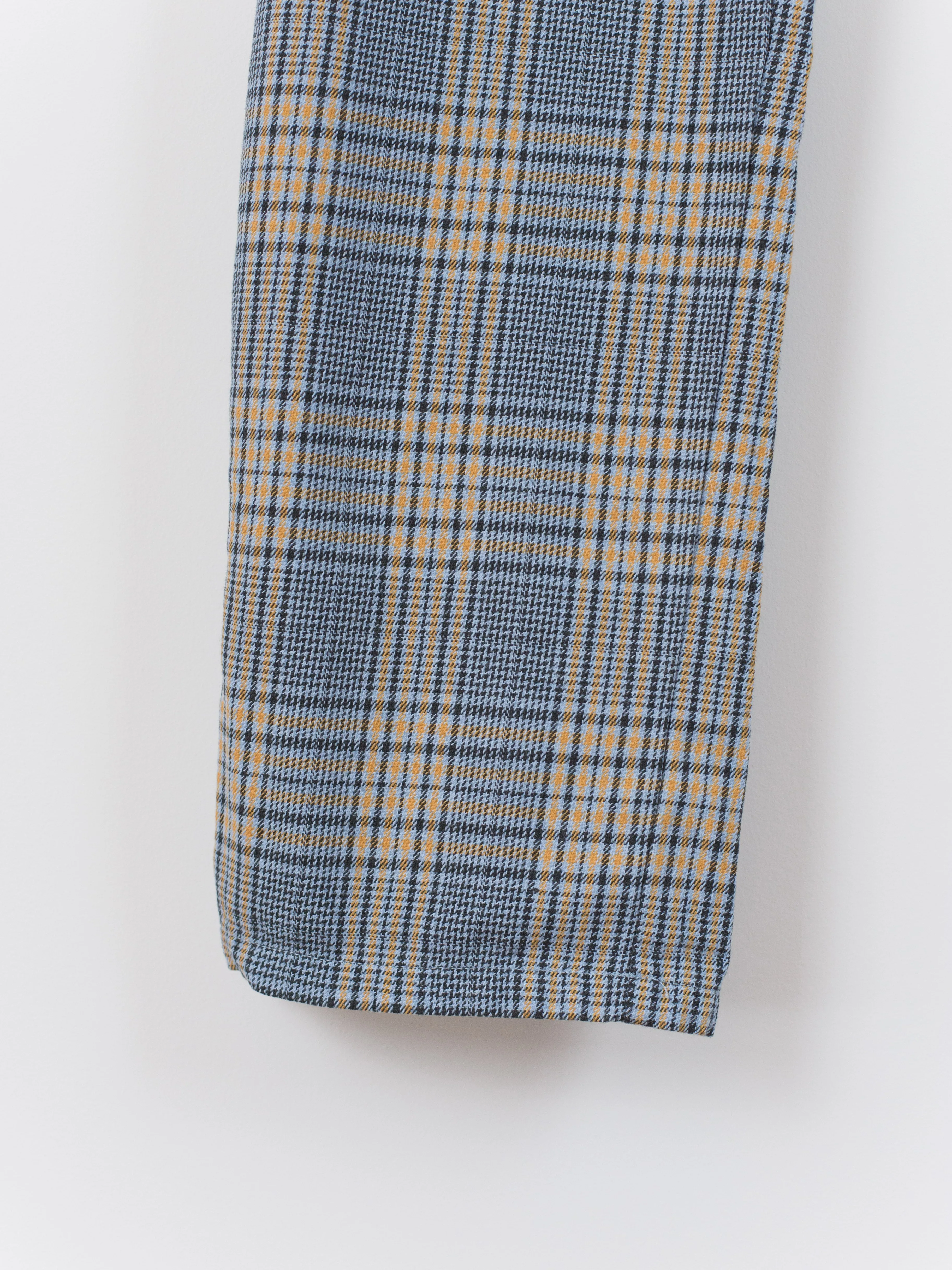 Supreme SS19 Work Pants in Blue Plaid