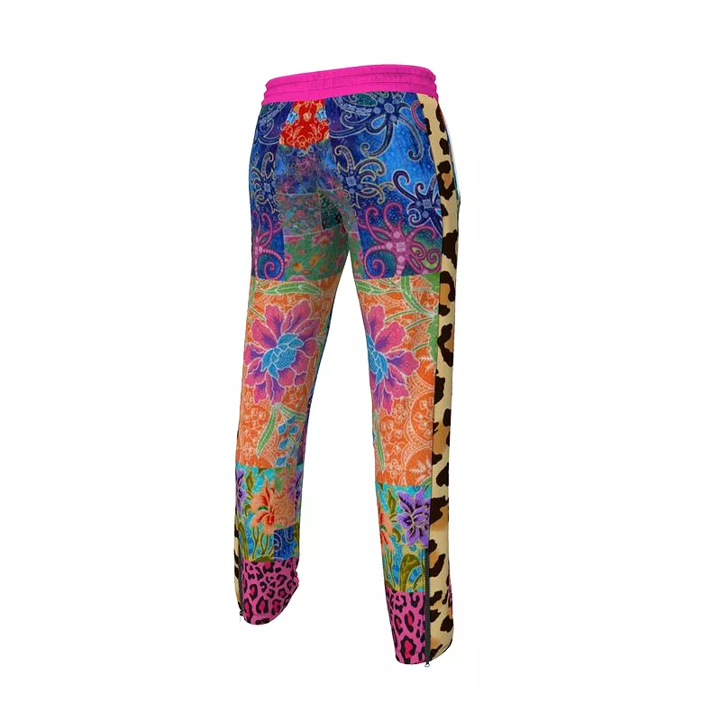 Sweet Clementine Gypsy Patchwork Unisex Track Pants