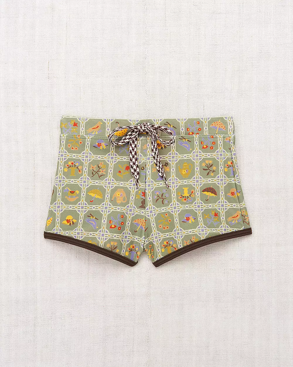 Swim trunks -Vert Trellis