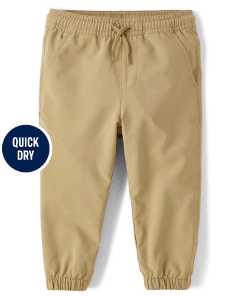 The Children's Place Baby And Toddler Boys Quick Dry Pull On Jogger Pants