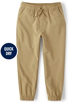 The Children's Place Boys Quick Dry Pull On Jogger Pants