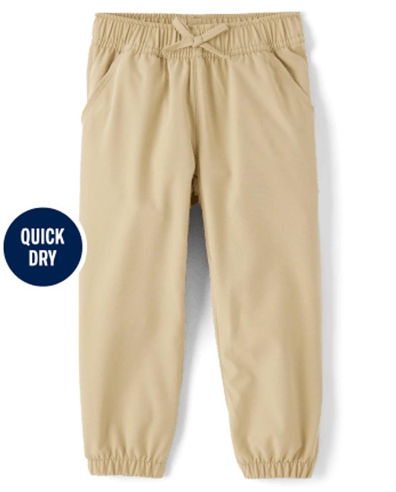 The Children's Place Girls Quick Dry Pull On Jogger Pants