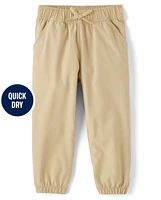 The Children's Place Girls Quick Dry Pull On Jogger Pants