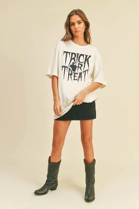 The Oversized Trick-or-Treat Tee