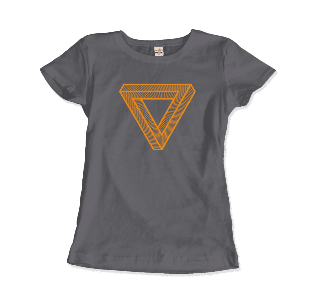 The Penrose Triangle From a Journey Through Time - DARK T-Shirt