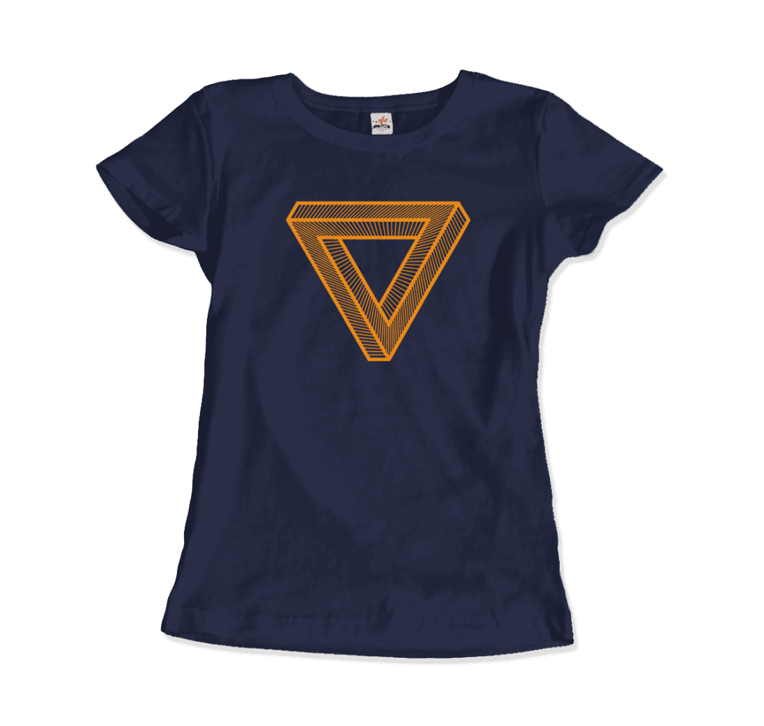 The Penrose Triangle From a Journey Through Time - DARK T-Shirt