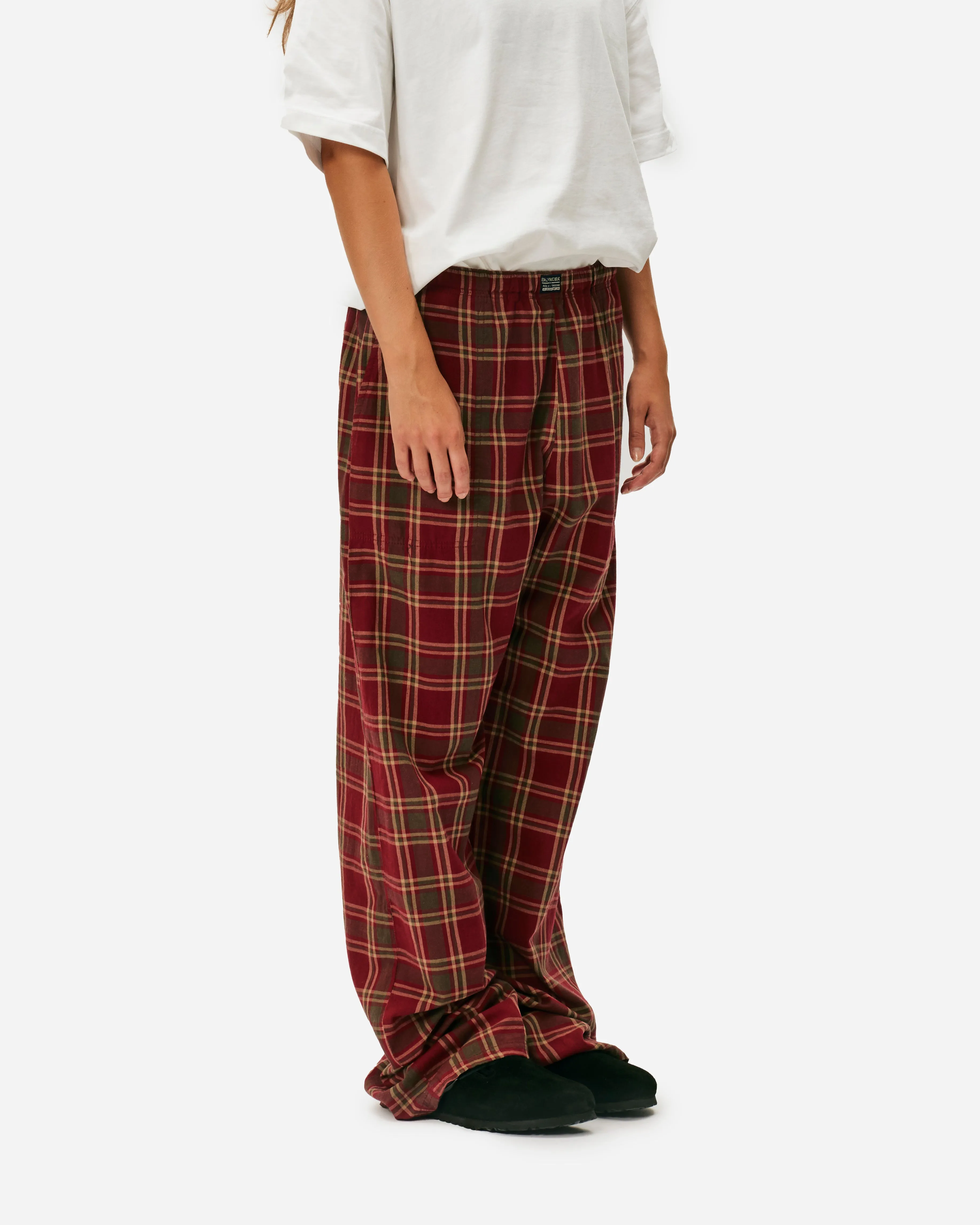 Unisex Plaid Lounge Pants