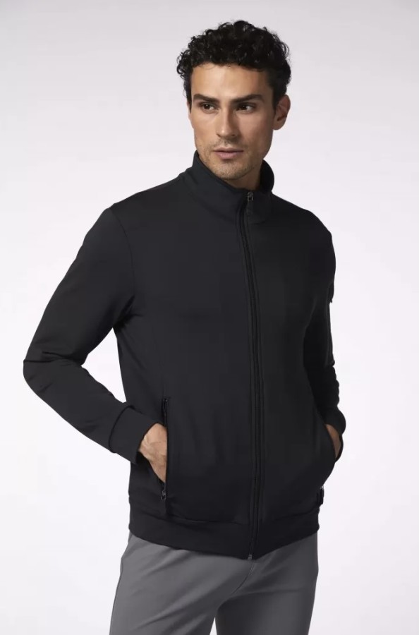 Vestrum Bendor mens sweater with zip NAVY