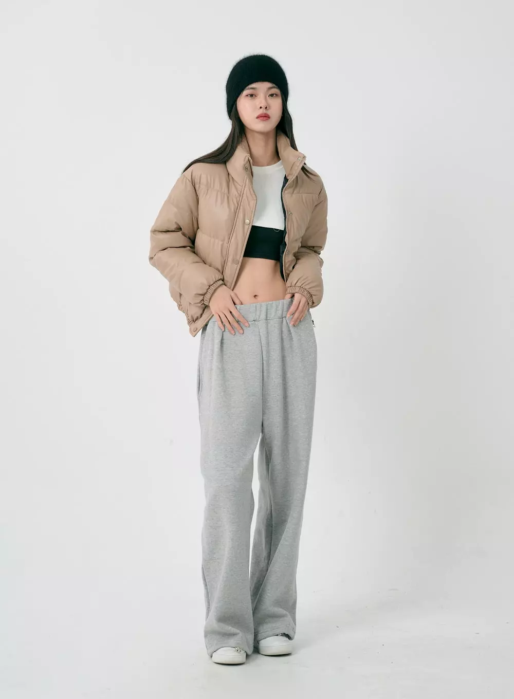 Wide Leg Track Pants ID07