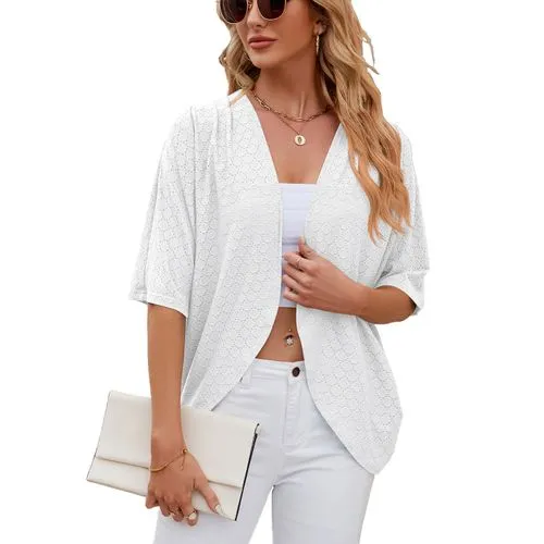 Women's Elegant Solid Color Placket Coat Cardigan