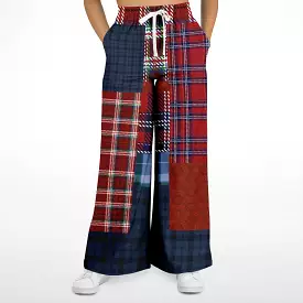 Yankee Doodle Plaid Patchwork Bellbottoms