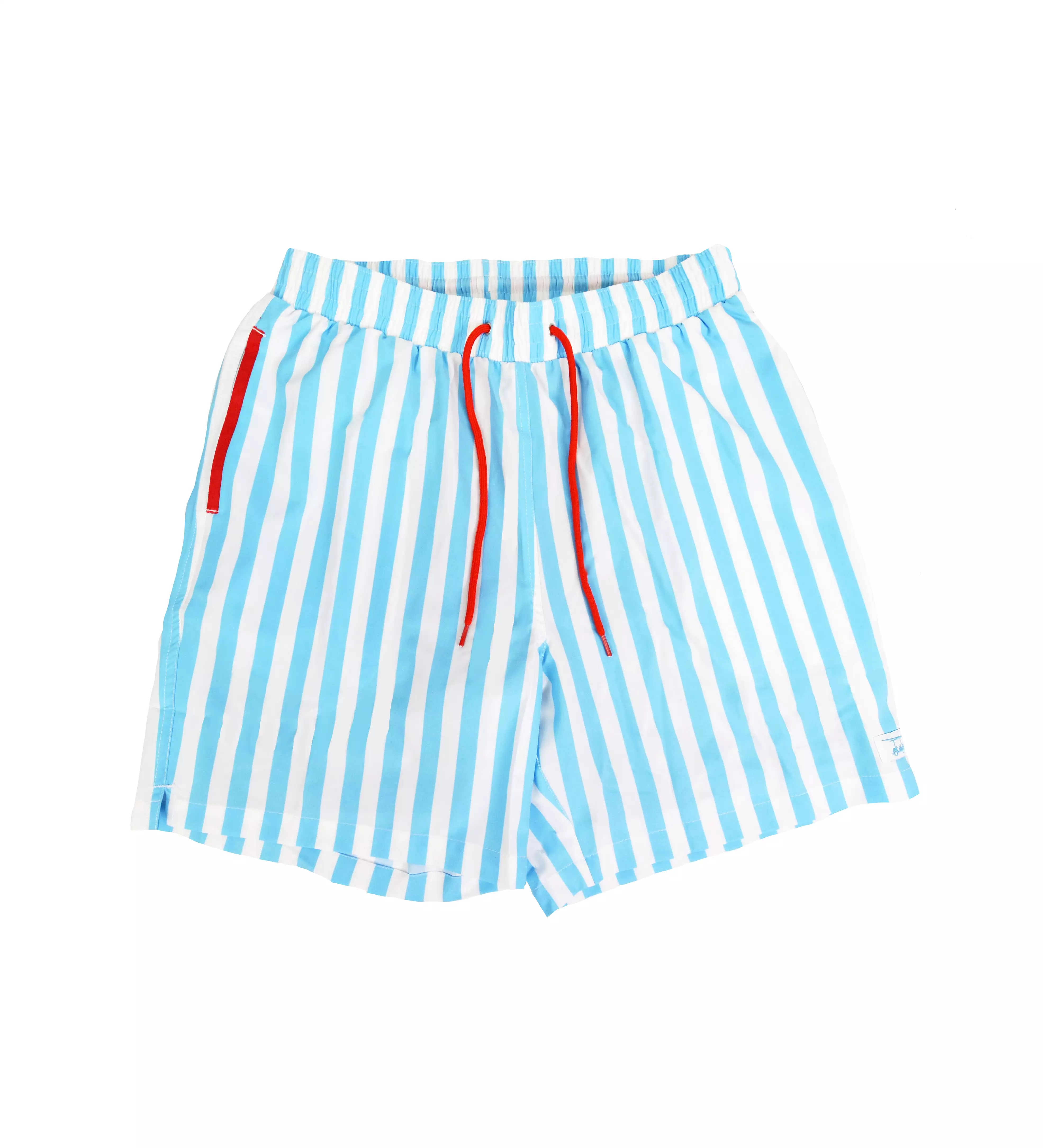 Youth Swim Trunks - Bell/White